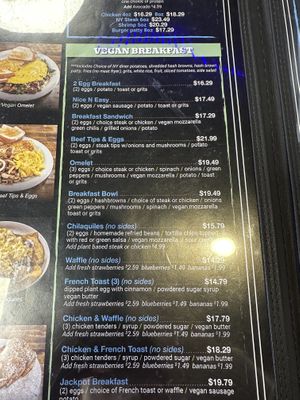   at Black & Blue Diner in Las Vegas