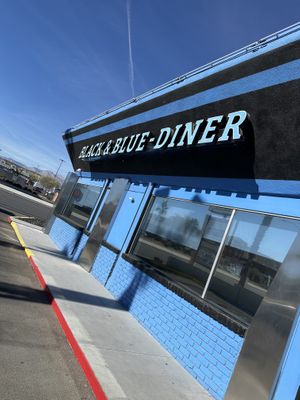   at Black & Blue Diner in Las Vegas