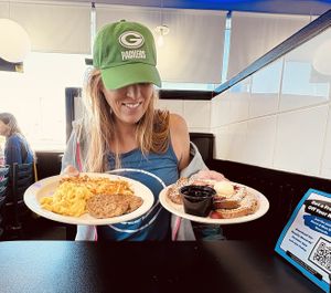   at Black & Blue Diner in Las Vegas