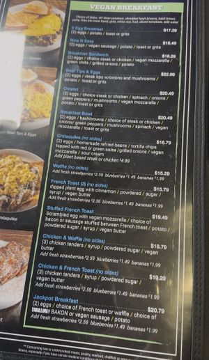   at Black & Blue Diner in Las Vegas