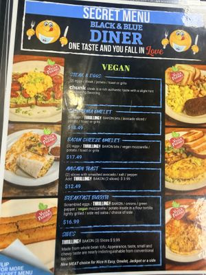   at Black & Blue Diner in Las Vegas