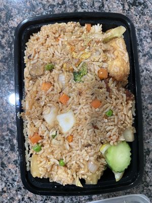 Veggie Pineapple Fried Rice   at Pad Mango in Poughkeepsie