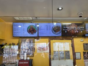 Inside  at Vinayagar Vilas in Brampton