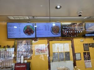 Inside  at Vinayagar Vilas in Brampton