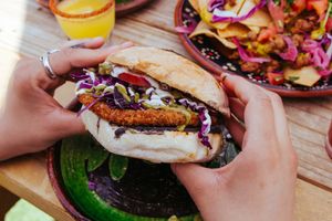 Torta de Milanesa! at Lick It Up - 6th St in Austin