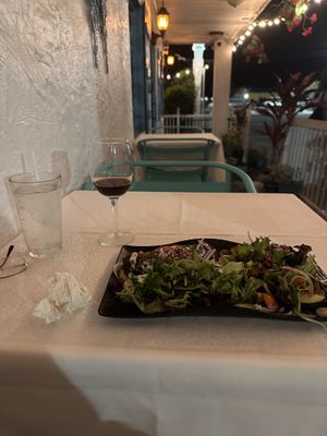 Felafel Sandwich with Salad  at Red Onion Organic in Destin