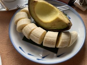 Fruit platter   at Vlodge Vegan Hotel in Chiang Mai