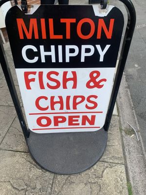   at Milton Chippy in Stoke-on-trent