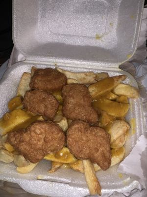   at Milton Chippy in Stoke-on-trent