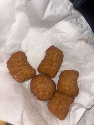 Chickn nuggets   at Milton Chippy in Stoke-on-trent