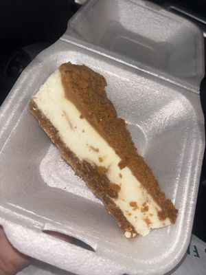 Lotus biscoff cheesecake    at Milton Chippy in Stoke-on-trent