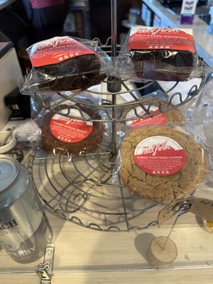 Love the red fern treats!  at New Roots Coffeehouse in Greece