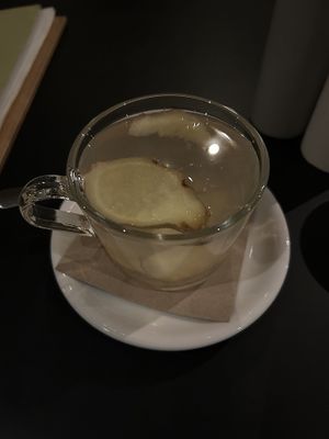 Ginger tea  #Veganuary at Das Nest in Mainz