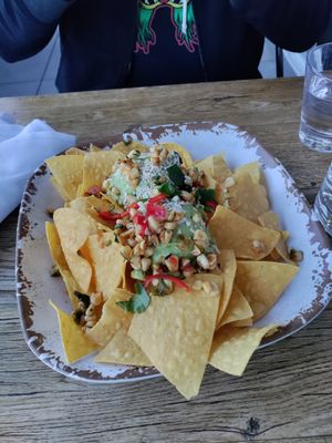 Chips and guac at C Casa in San Ramon