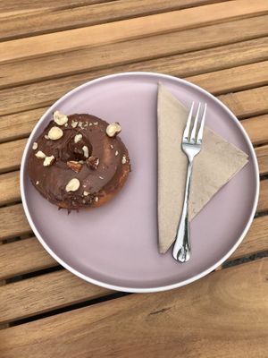 Donut at VegStyle Bistro in Lucenec