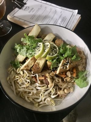 PadThai at VegStyle Bistro in Lucenec