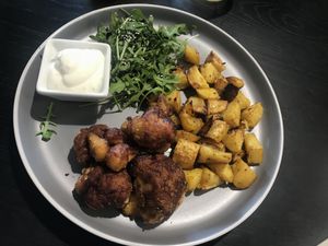 Daily dish  at VegStyle Bistro in Lucenec