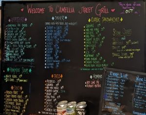 Menu (27.01.2023) at Camellia Street Grill in Everglades City