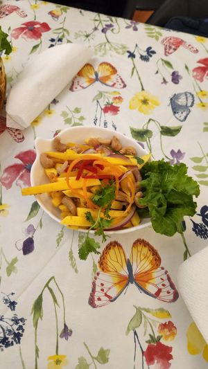 Mango Salad at Yaowarat in Toronto