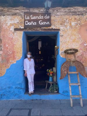 Gavi! So nice  at La Tienda de Doña Gavi in Antigua
