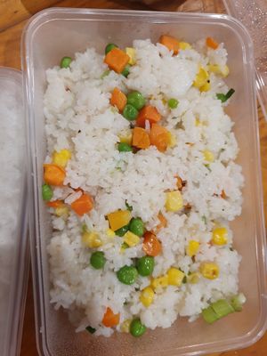 Fried rice at Happy Family Restaurant  in Tecoma