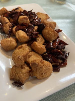 Kung Bao Chicken  at Happy Family Restaurant  in Tecoma