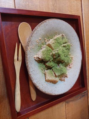 Dessert at Cafe Ren - Nakagyo in Kyoto