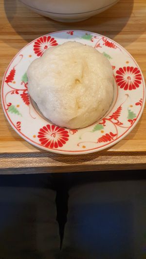 Miso dumpling at Cafe Ren - Nakagyo in Kyoto