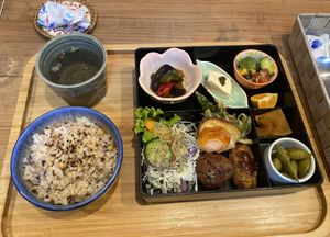 Huge set for not a huge cost!   at Cafe Ren - Nakagyo in Kyoto