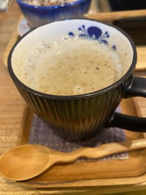 Some kind of milk tea.. I forgot the name but so tasty   at Cafe Ren - Nakagyo in Kyoto