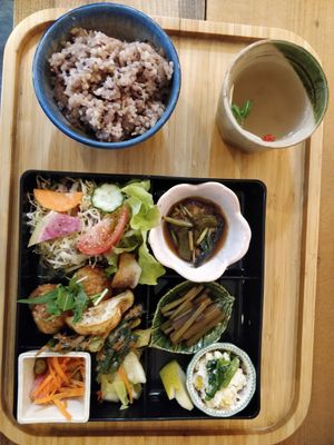 Plateau vegan at Cafe Ren - Nakagyo in Kyoto