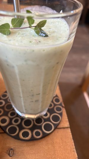 Green smoothie.   at Cafe Ren - Nakagyo in Kyoto