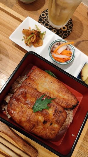 Anguila vegana at Cafe Ren - Nakagyo in Kyoto