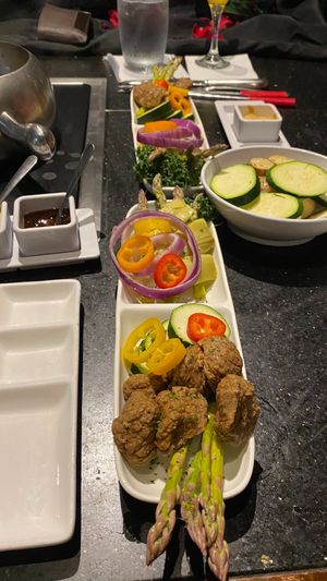 Vegan Main Course at The Melting Pot in Boise