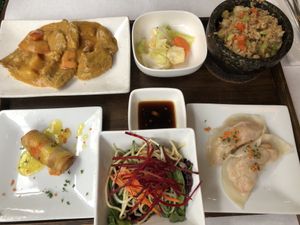 Lunch special is amazing  at Franchia Vegan Cafe in New York City