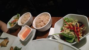 Sides at Franchia Vegan Cafe in New York City