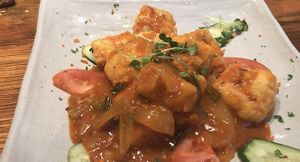 Great flavours  at Franchia Vegan Cafe in New York City