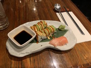 Sushi at Franchia Vegan Cafe in New York City