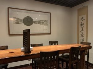 Inside at Franchia Vegan Cafe in New York City