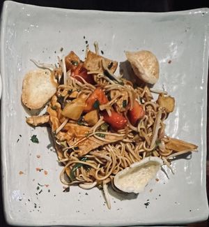   at Franchia Vegan Cafe in New York City