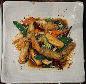   at Franchia Vegan Cafe in New York City