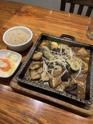   at Franchia Vegan Cafe in New York City