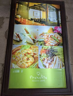  at Franchia Vegan Cafe in New York City
