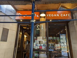  at Franchia Vegan Cafe in New York City
