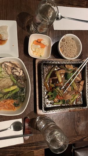   at Franchia Vegan Cafe in New York City