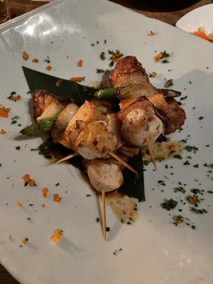 Yakitori  at Franchia Vegan Cafe in New York City