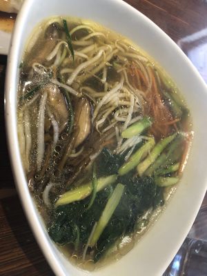 Zen rämen   at Franchia Vegan Cafe in New York City