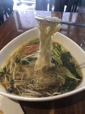 Zen rämen   at Franchia Vegan Cafe in New York City