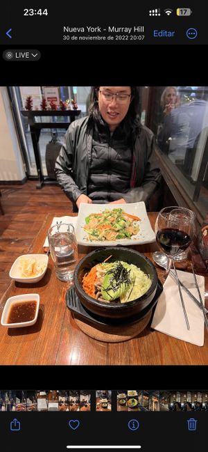   at Franchia Vegan Cafe in New York City