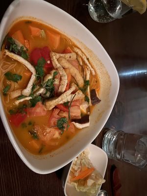   at Franchia Vegan Cafe in New York City